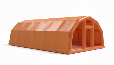 Надувная пневмокаркасная палатка-укрытие для военной техники