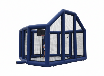 Надувное ограждение для баскетбольной, волейбольной площадки