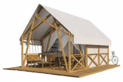 Пaлaтка для глэмпинга CASABLANCA M