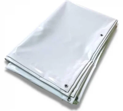 Автополог из ПВХ с отверстиями " карманом " под трубу, размер  3,2х4,2м по стороне 4,2м, 3,2м