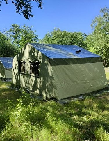 Изготавливаем солдатские палатки в Волгограде вместимостью <strong>до 70 человек</strong>