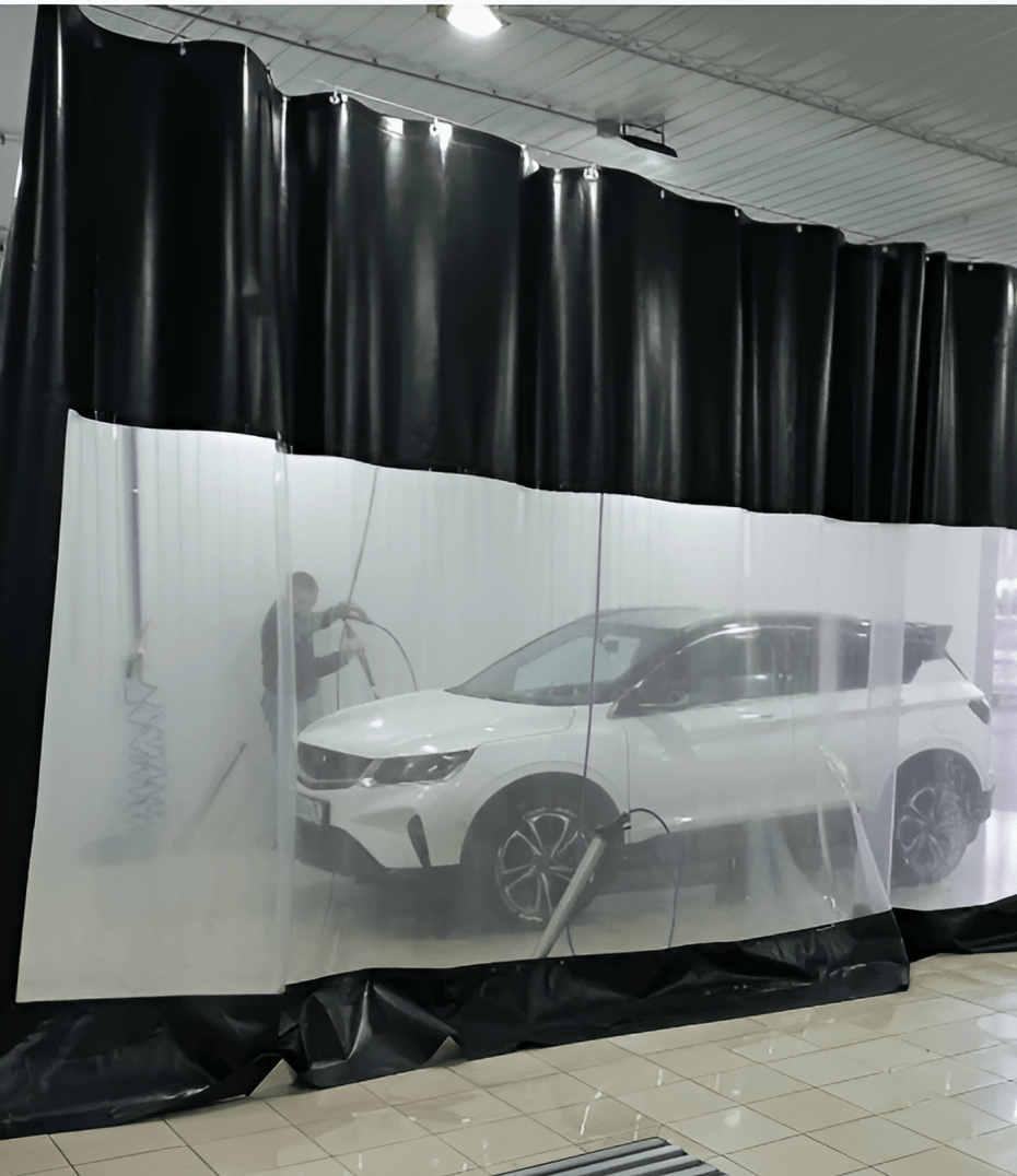 Производим шторы для моек от 2х2 до 4х10